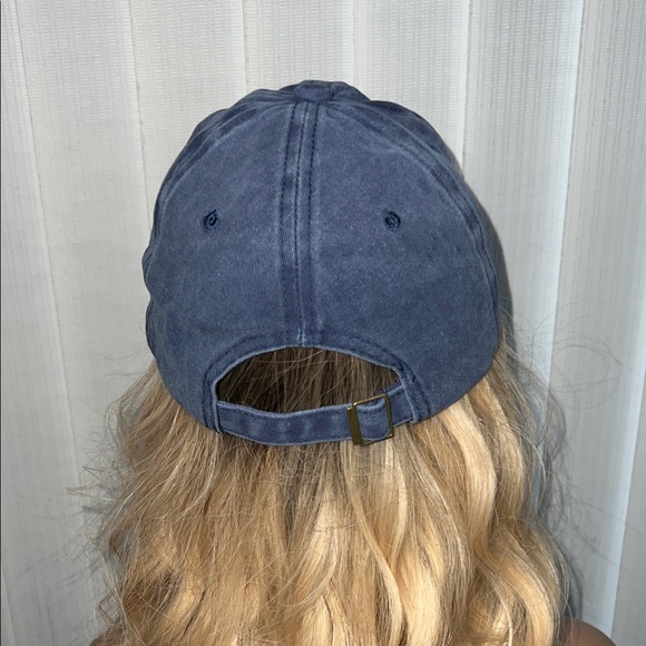 Classic Navy Blue Men & Women's Cap - Picture 4 of 4